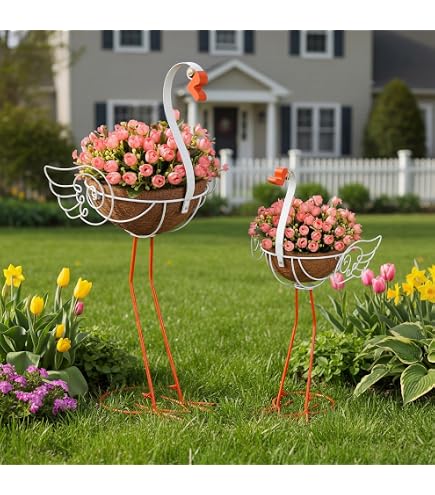 Amazon.com : Fox Valley Traders Classic Indoor/Outdoor White Swan